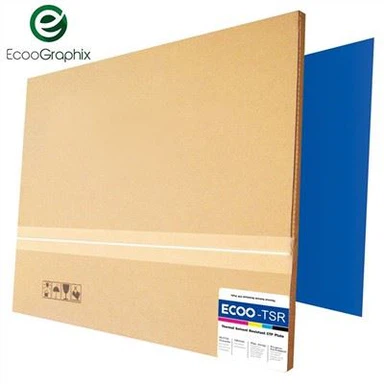 Dubbellaagse thermische oplosmiddelbestendige CTP-plaat